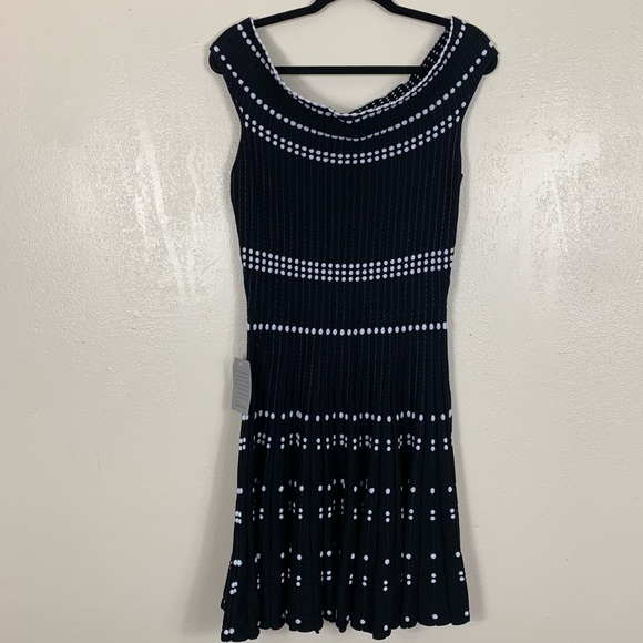 Adelyn Rae off the shoulder fit and flare dress - Picture 4 of 8